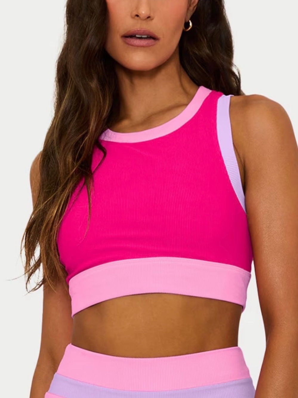 Beach Riot Gwen Top in Raspberry Size XL